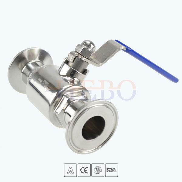 Stainless-Steel-Food-Processing-Manual-Type-Tri-Clamped-Ball-Valve