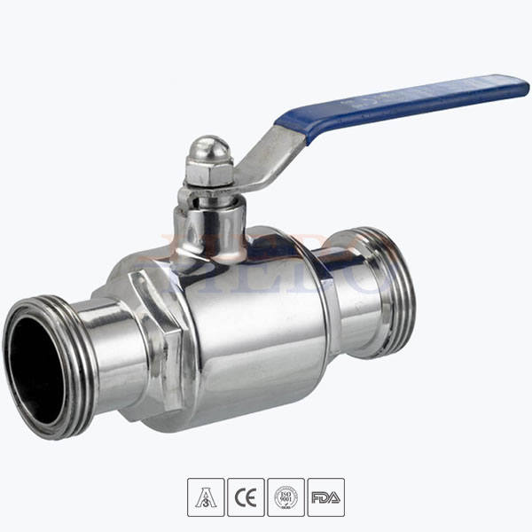 Stainless-Steel-Sanitary-grade-2-way-male-threaded-ball-valve