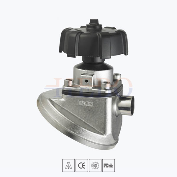 stainless-steel-hygienic-grade-manual-type-tank-bottom-diaphragm-valve