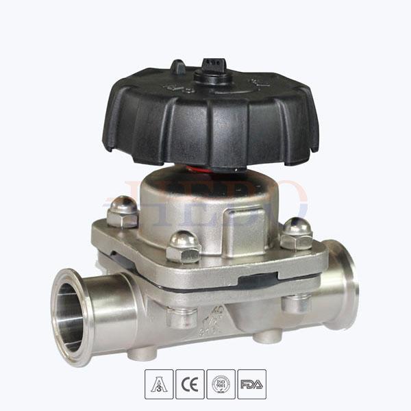 stainless-steel-food-grade-manual-type-high-precision-casting-diaphragm-valve