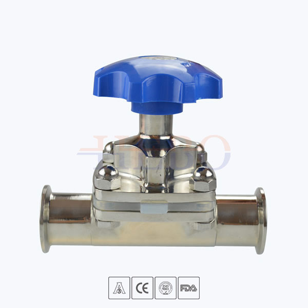 stainless-steel-hygienic-manual-type-clamped-diaphragm-valve