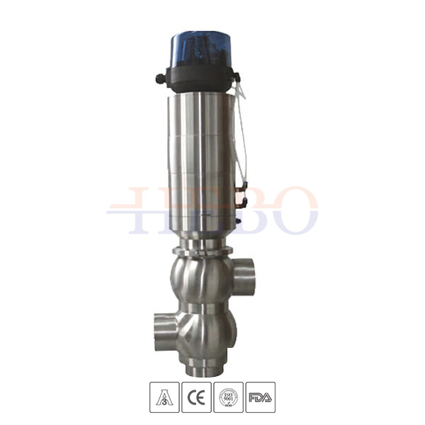 stainless-steel-food-processing-double-seat-mixproof-valve