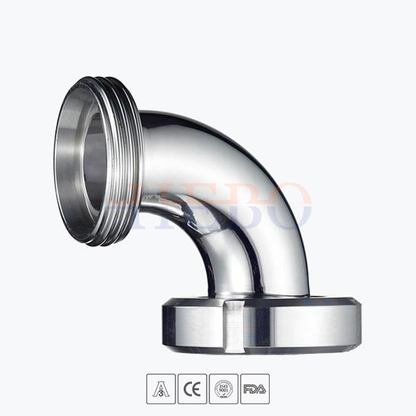 stainless-steel-food-processing-2CMP-90D-male-nut-elbow