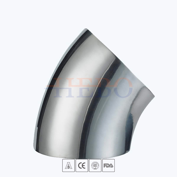 stainless-steel-hygienic-grade-2WK-butt-weld-short-45D-bend