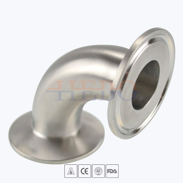 stainless-steel-hygienic-2CMP-tri-clamped-90D-elbow