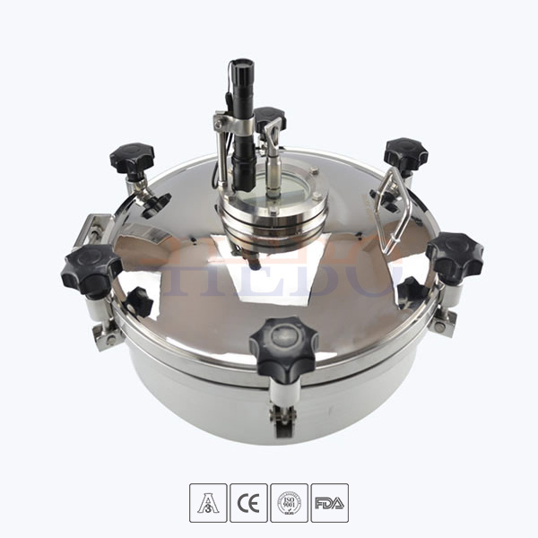 stainless-steel-hygienic-round-pressure-manhole-with-sight-glass