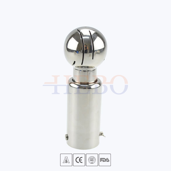 Sanitary-pin-connection-rotary-round-cleaning-ball