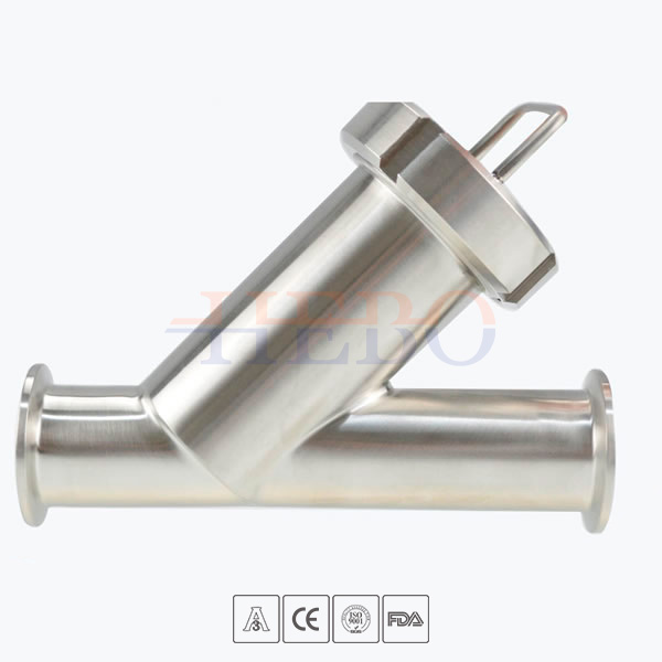 stainless-steel-sanitary-clamped-Y-type-filter