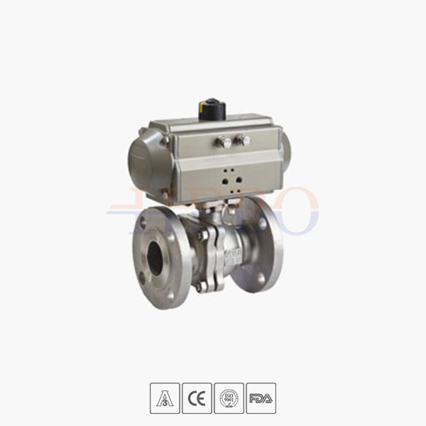 Pneumatic ball valve