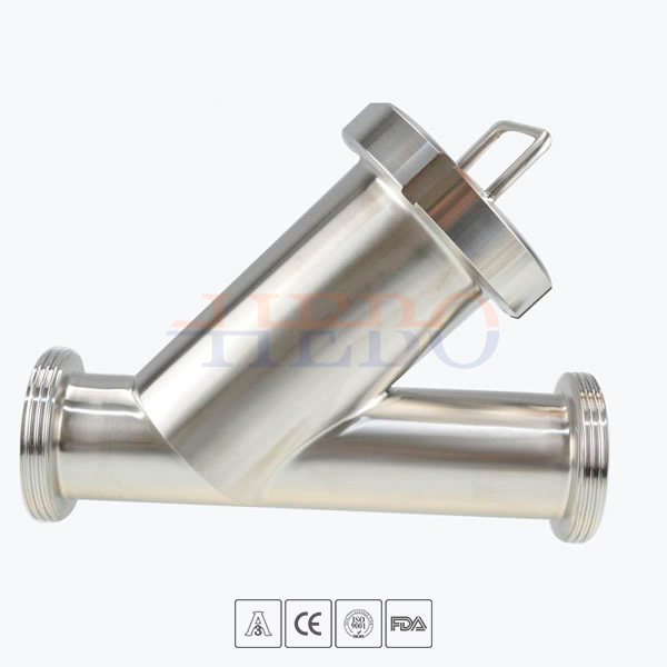 stainless-steel-hygienic-grade-male-connection-Y-type-filter