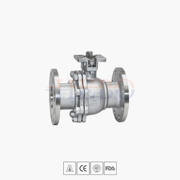 High platform ball valve