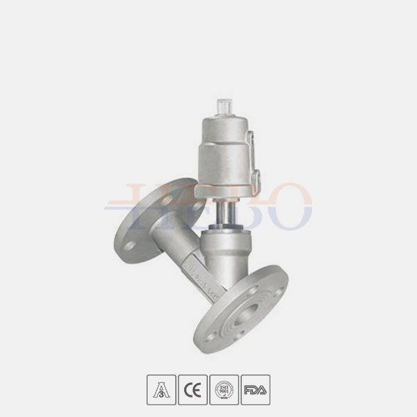 Angle seat valve