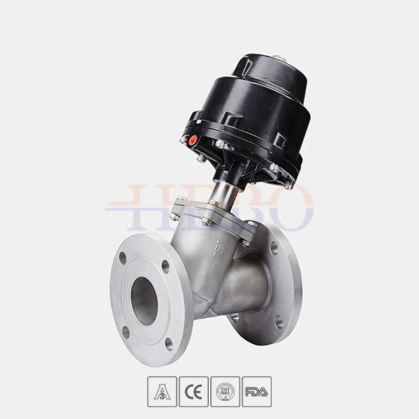 Angle seat valve